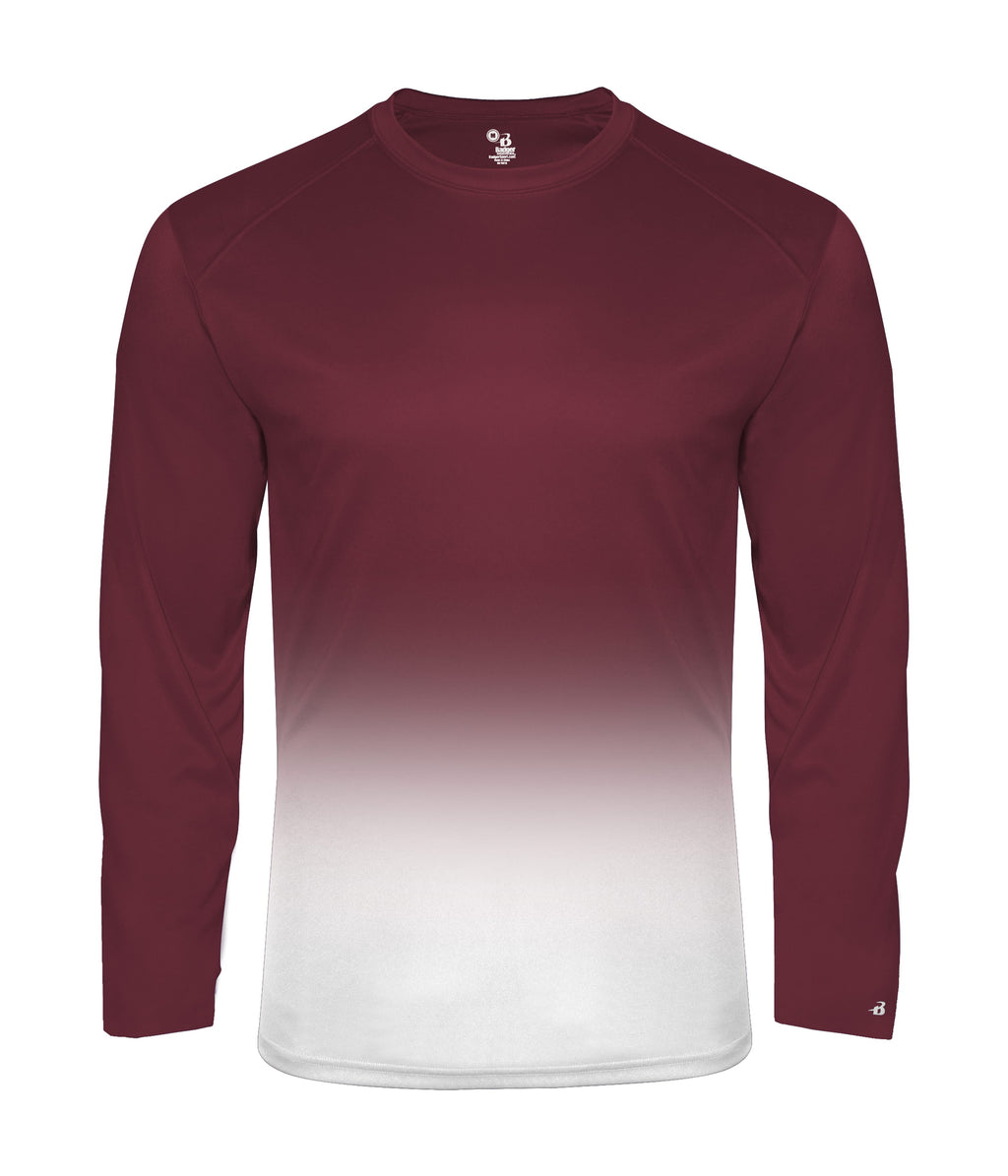 OMBRE LONG-SLEEVE T-SHIRT - MOISTURE-WICKING