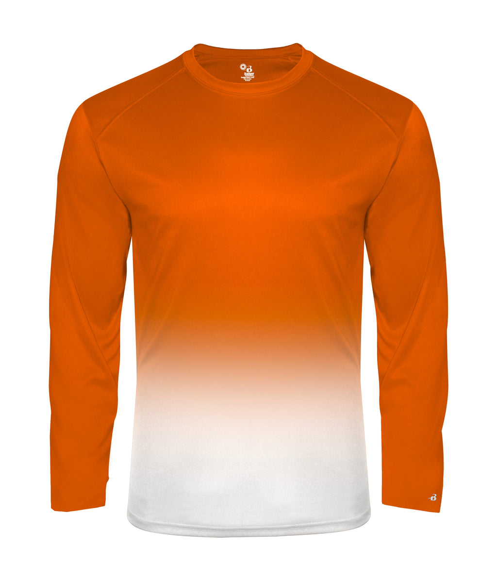 OMBRE LONG-SLEEVE T-SHIRT - MOISTURE-WICKING