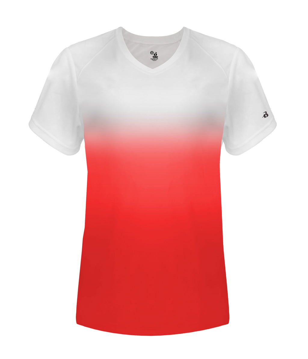 WOMEN'S OMBRE T-SHIRT - MOISTURE-WICKING PERFORMANCE