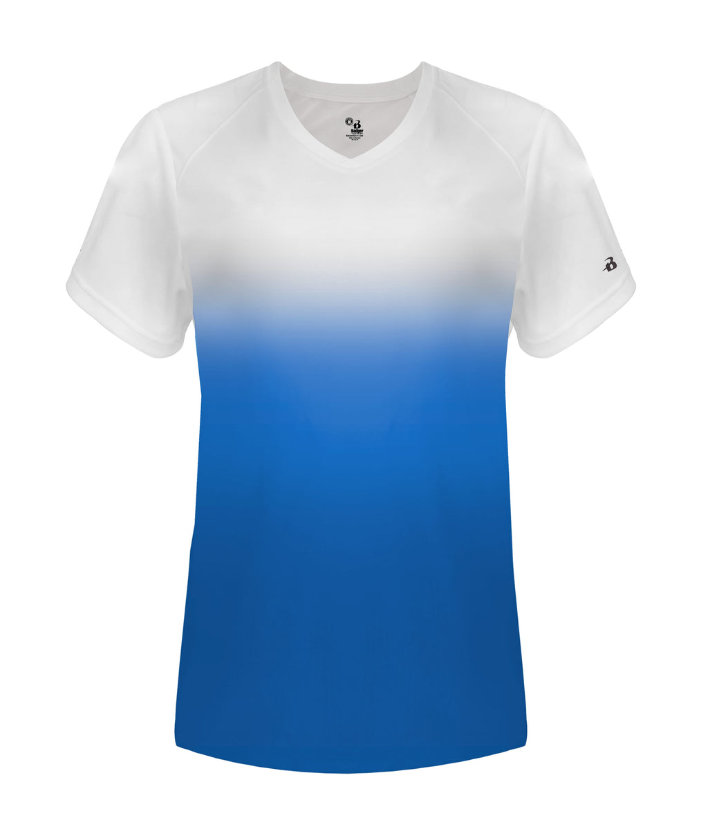 WOMEN'S OMBRE T-SHIRT - MOISTURE-WICKING PERFORMANCE