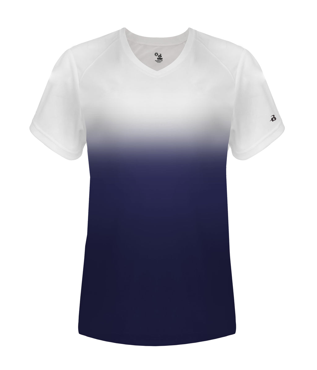 WOMEN'S OMBRE T-SHIRT - MOISTURE-WICKING PERFORMANCE