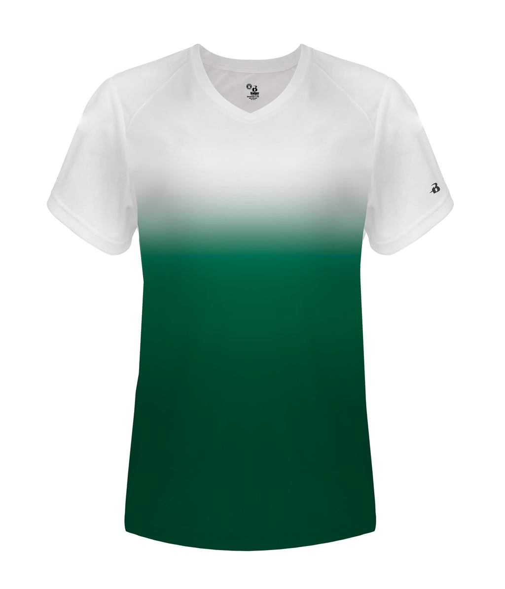 WOMEN'S OMBRE T-SHIRT - MOISTURE-WICKING PERFORMANCE