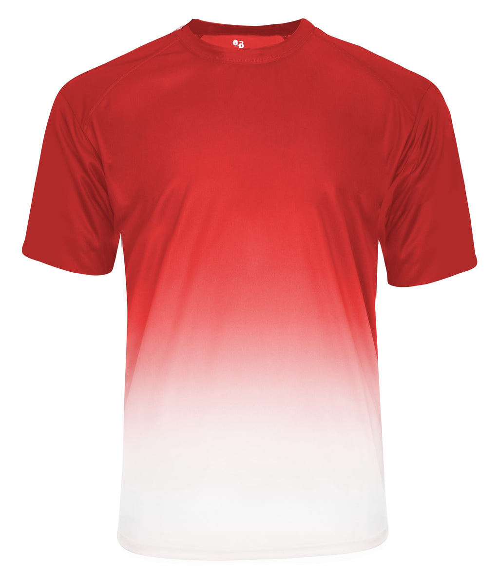 REVERSE OMBRE T-SHIRT - MOISTURE-WICKING PERFORMANCE