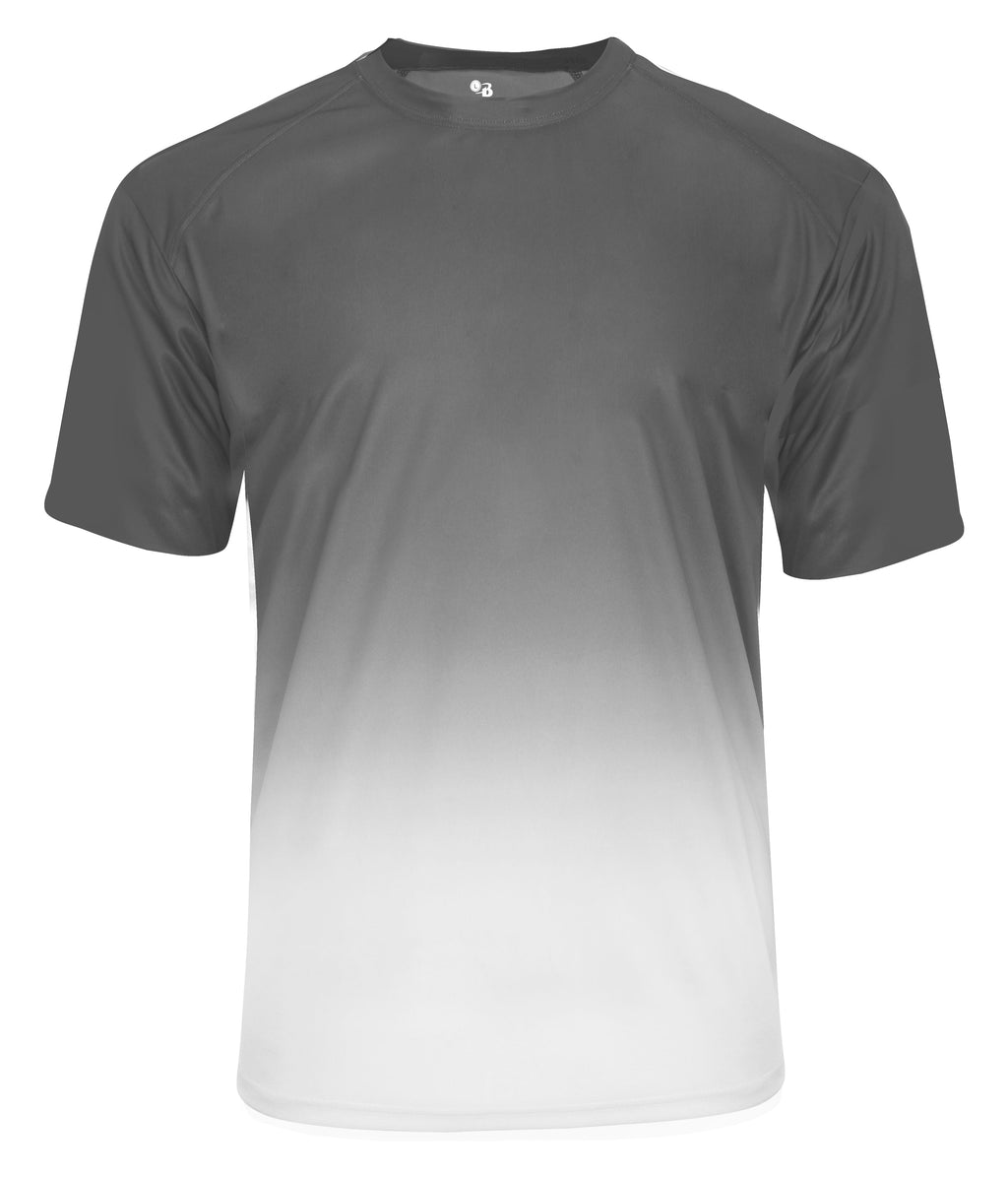 REVERSE OMBRE T-SHIRT - MOISTURE-WICKING PERFORMANCE