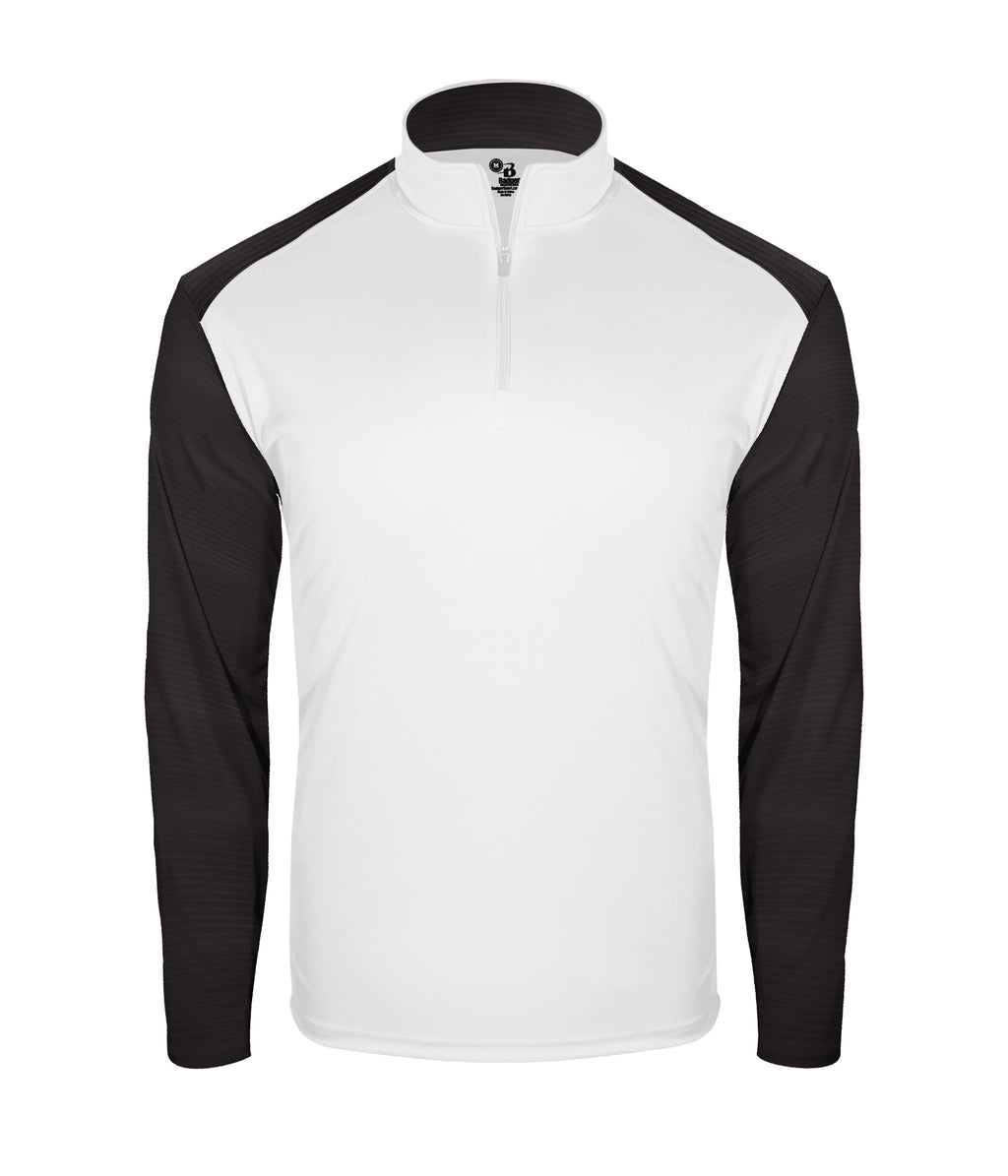BREAKOUT 1/4 ZIP - MOISTURE-WICKING PERFORMANCE POLYESTER