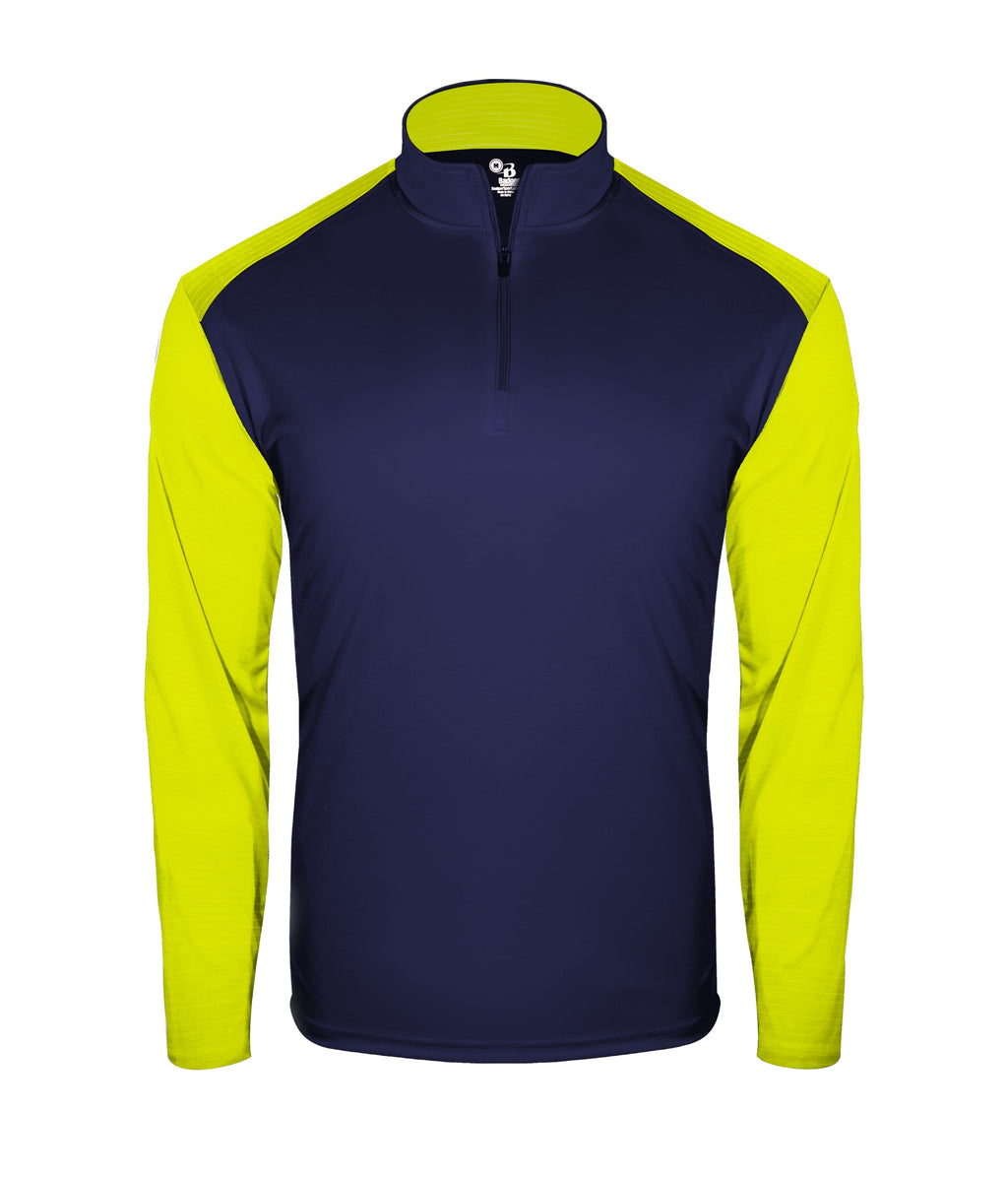 BREAKOUT 1/4 ZIP - MOISTURE-WICKING PERFORMANCE POLYESTER