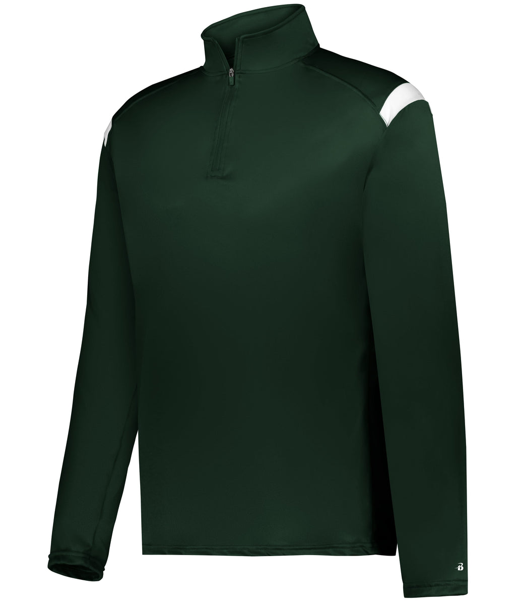ON THE RISE 1/4 ZIP PULLOVER - MOISTURE-WICKING POLYESTER