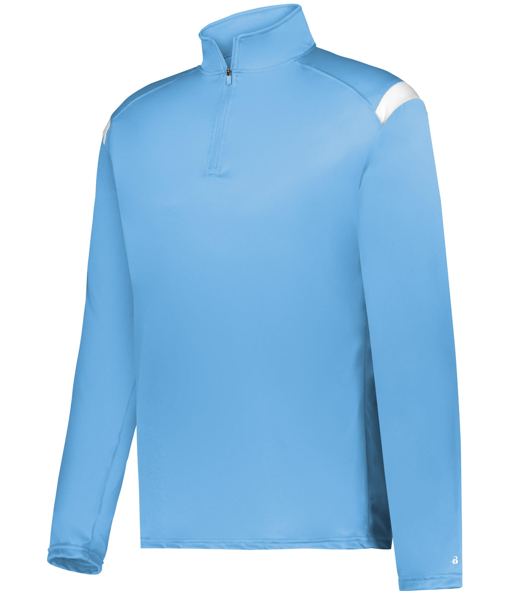 ON THE RISE 1/4 ZIP PULLOVER - MOISTURE-WICKING POLYESTER