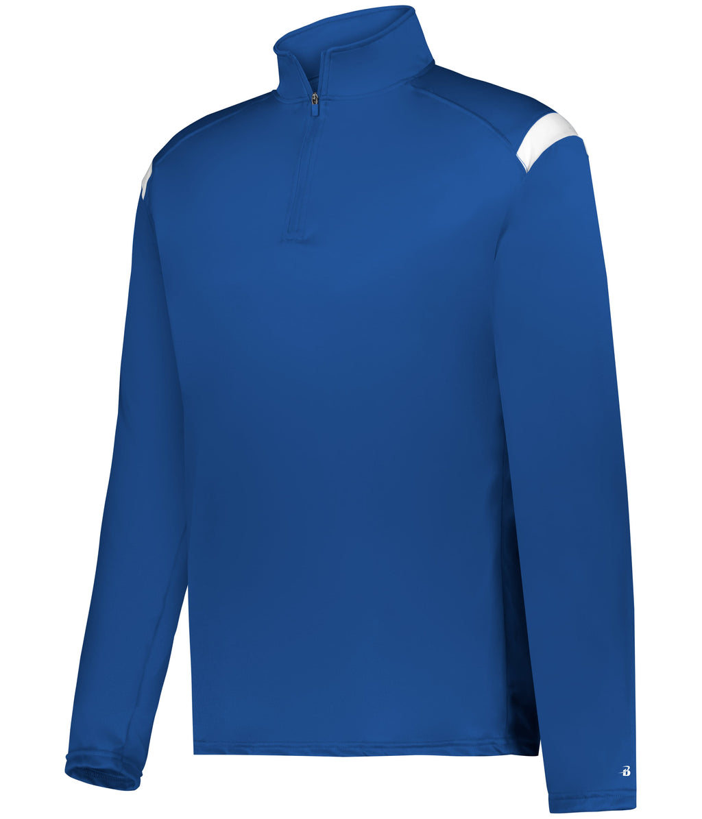 ON THE RISE 1/4 ZIP PULLOVER - MOISTURE-WICKING POLYESTER