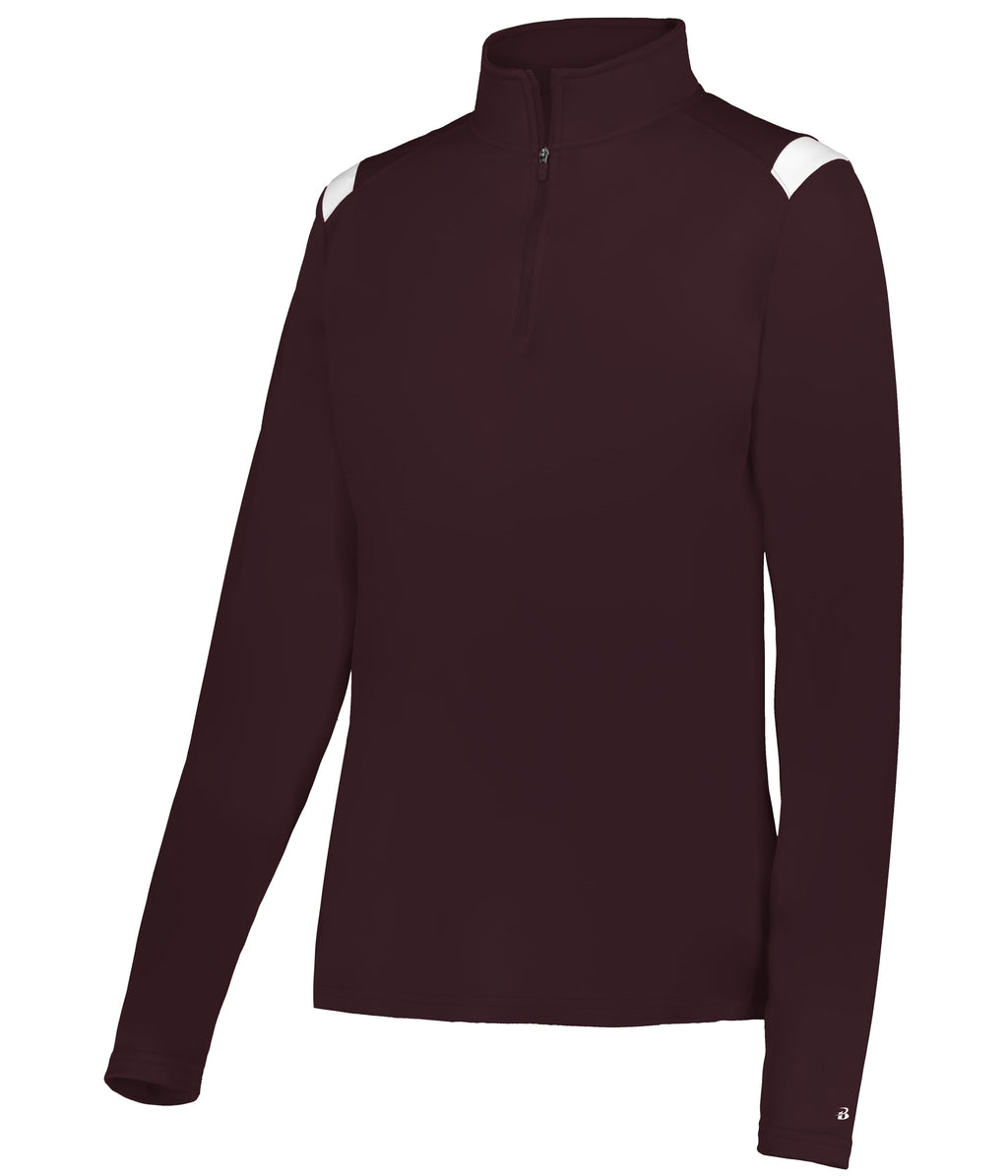 WOMEN'S ON THE RISE 1/4 ZIP PULLOVER - MOISTURE-WICKING