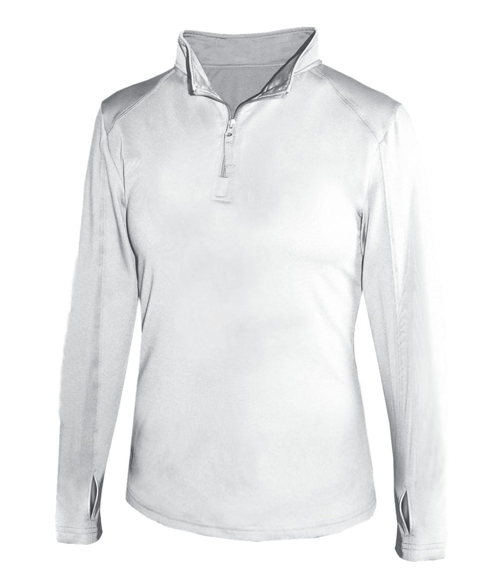 WOMEN'S 1/4 ZIP LIGHTWEIGHT PULLOVER - MOISTURE-WICKING PERFORMANCE
