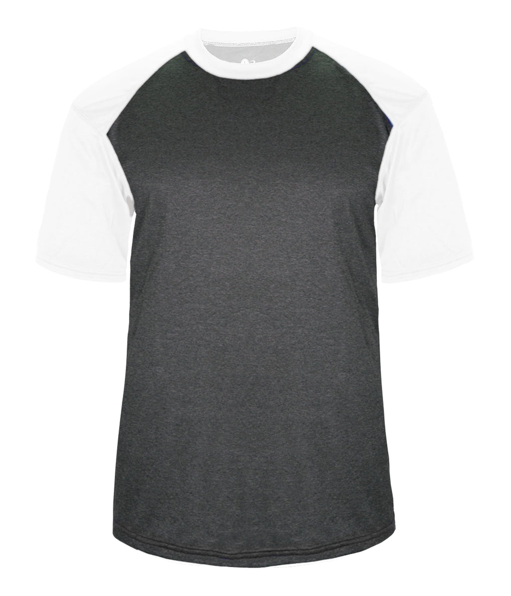 SPORT HEATHER T-SHIRT - MOISTURE-WICKING