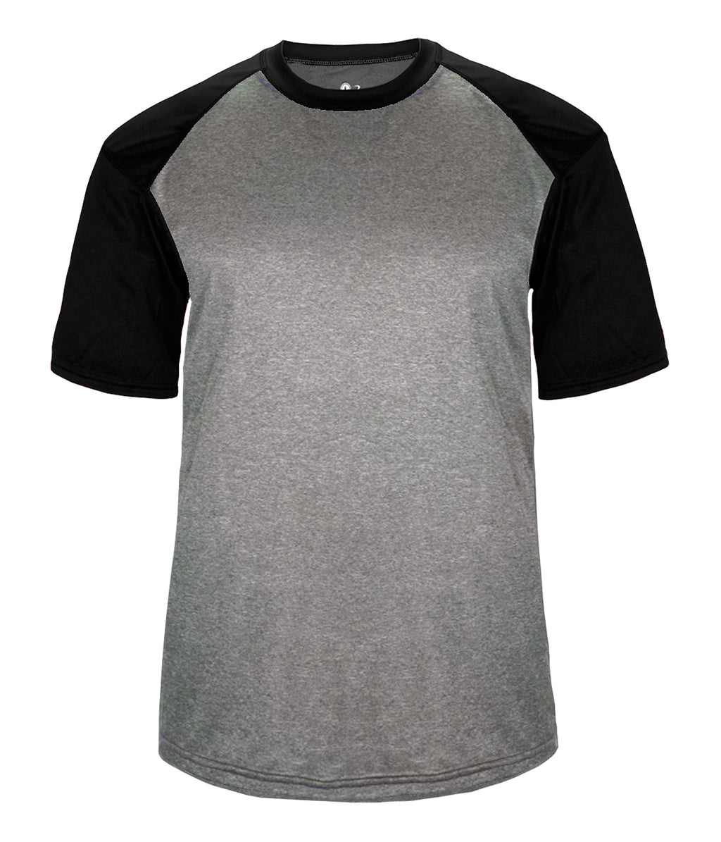 SPORT HEATHER T-SHIRT - MOISTURE-WICKING