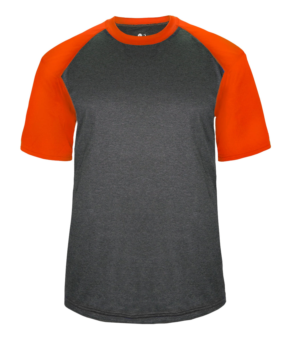 SPORT HEATHER T-SHIRT - MOISTURE-WICKING