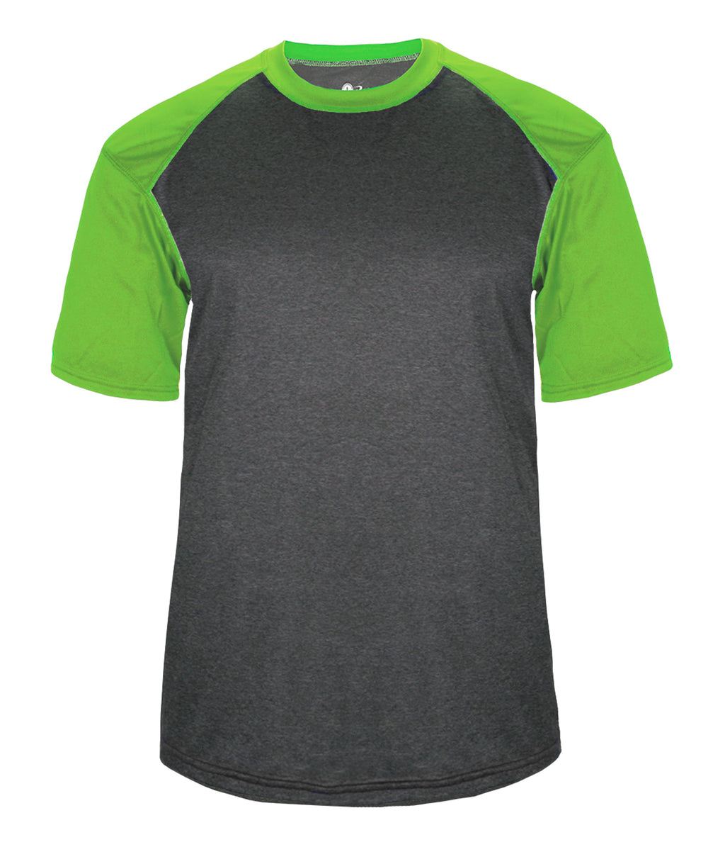 SPORT HEATHER T-SHIRT - MOISTURE-WICKING