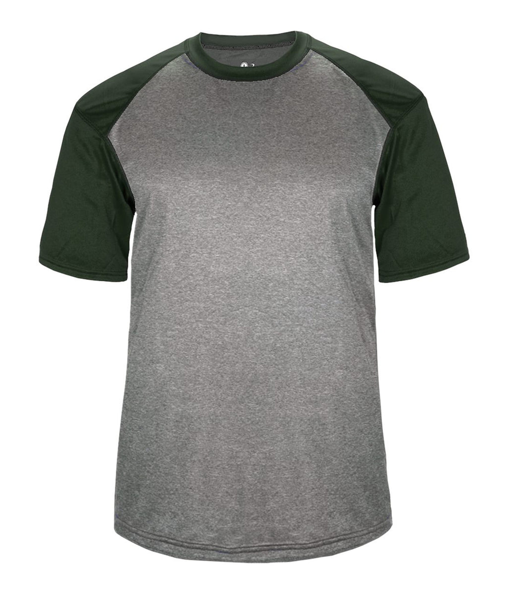 SPORT HEATHER T-SHIRT - MOISTURE-WICKING