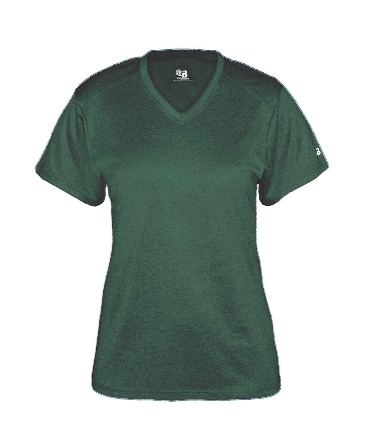 WOMEN'S PRO HEATHER V-NECK T-SHIRT - MOISTURE-WICKING