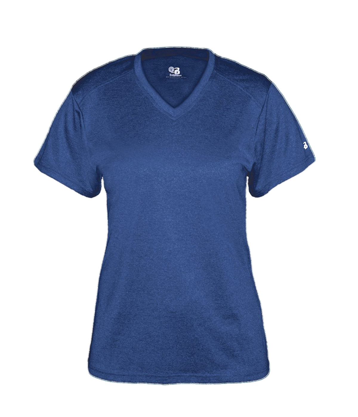 WOMEN'S PRO HEATHER V-NECK T-SHIRT - MOISTURE-WICKING