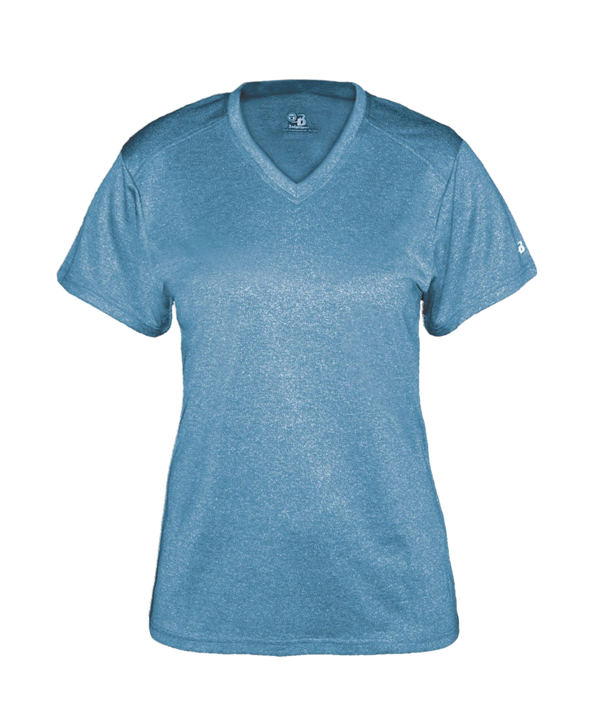 WOMEN'S PRO HEATHER V-NECK T-SHIRT - MOISTURE-WICKING