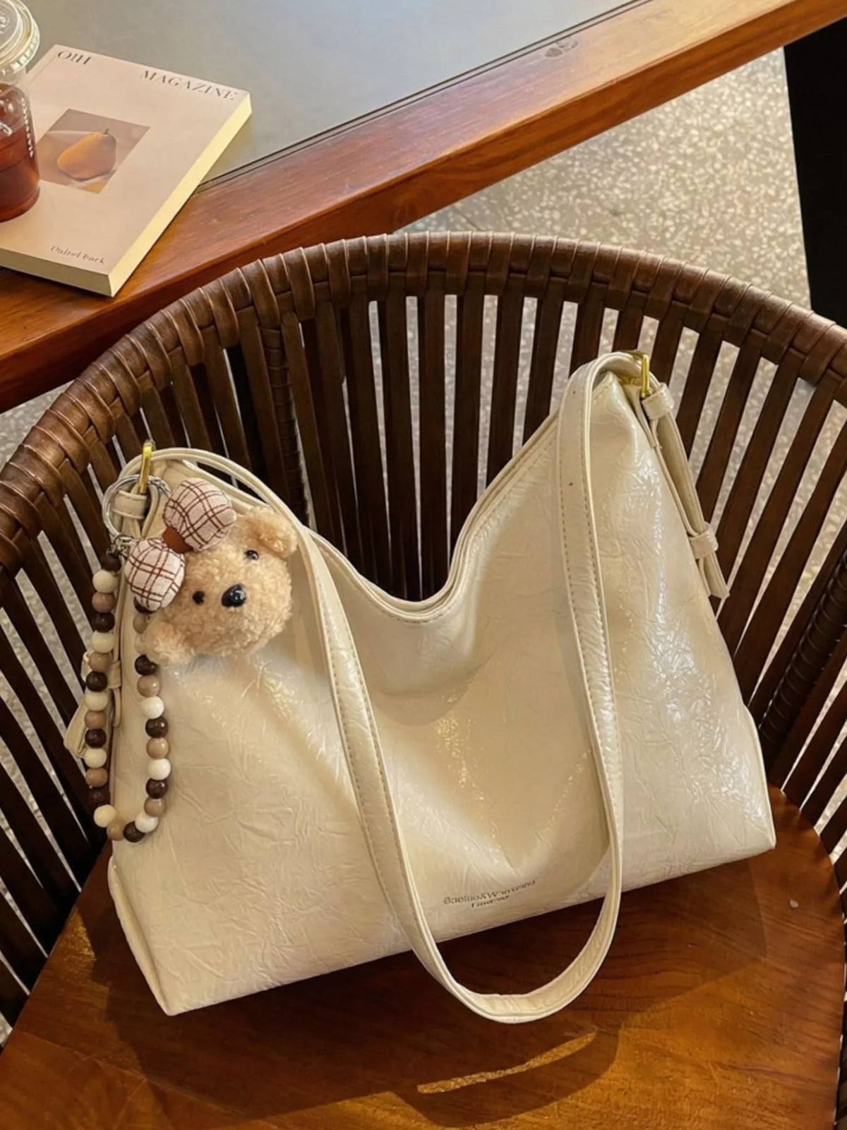 PU Leather Shoulder Bag