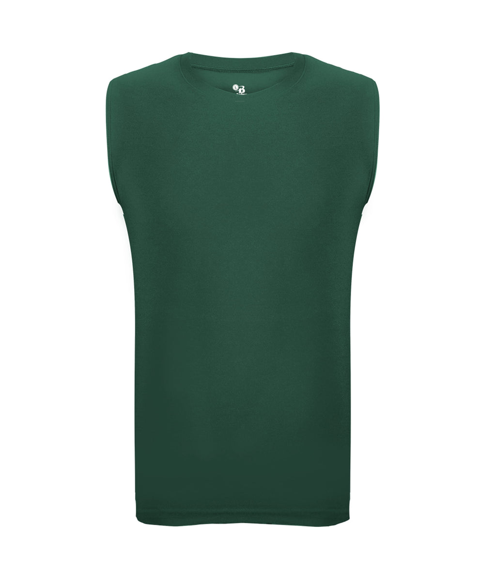 PRO COMPRESSION SLEEVELESS CREW - MOISTURE-WICKING