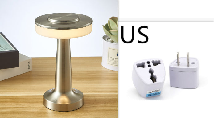 Touch Led Charging Table Lamp Creative Dining Hotel Bar Coffee Table Lamp Outdoor Night Light Living Room Decorative Desk Lamp