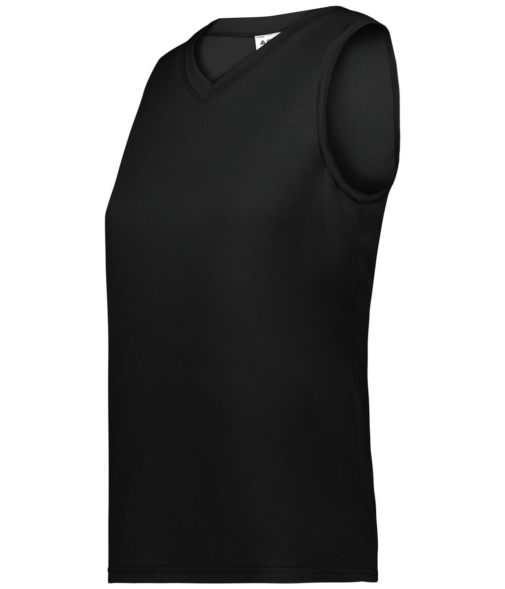 WOMEN'S ATTAIN WICKING SLEEVELESS JERSEY POLYESTER
