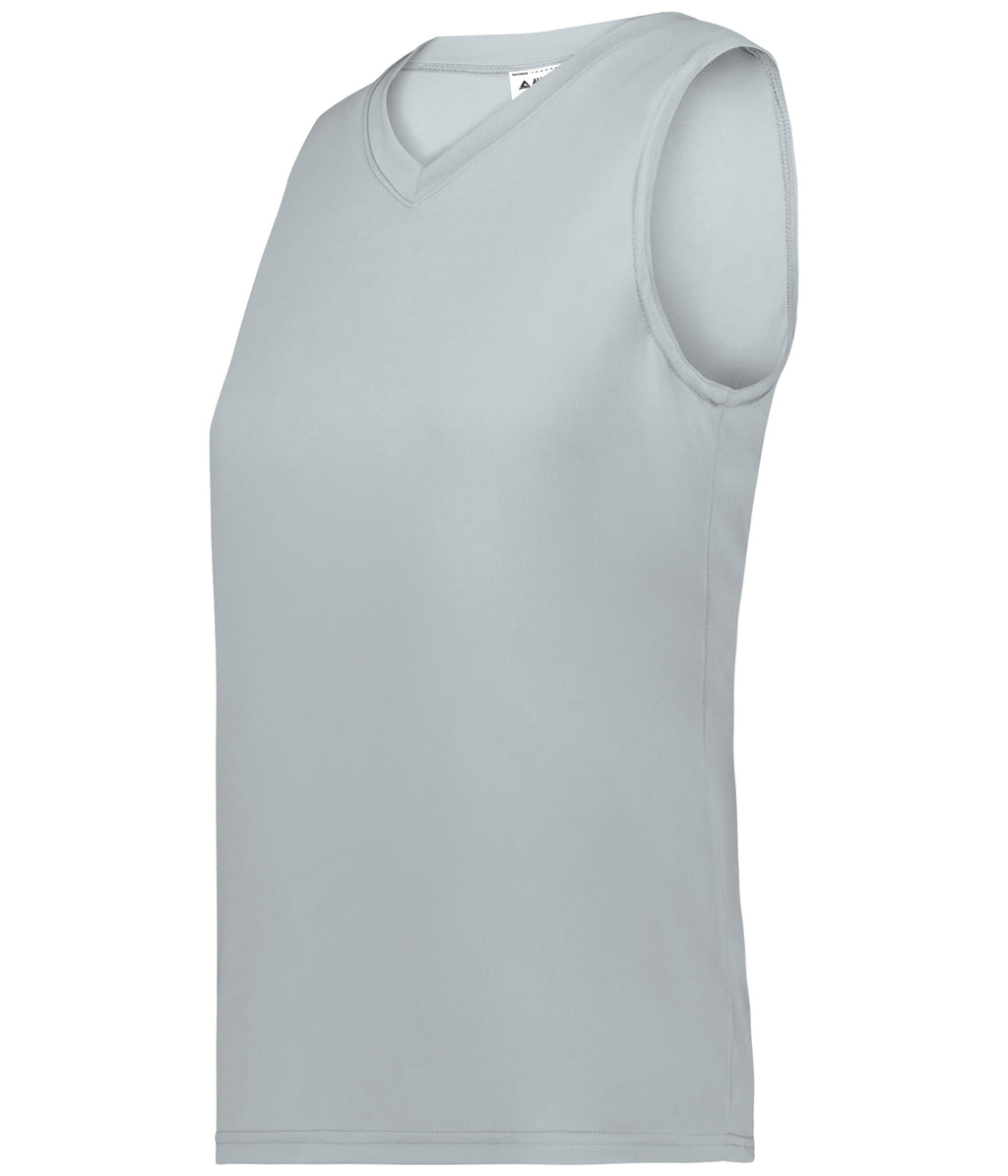 WOMEN'S ATTAIN WICKING SLEEVELESS JERSEY POLYESTER