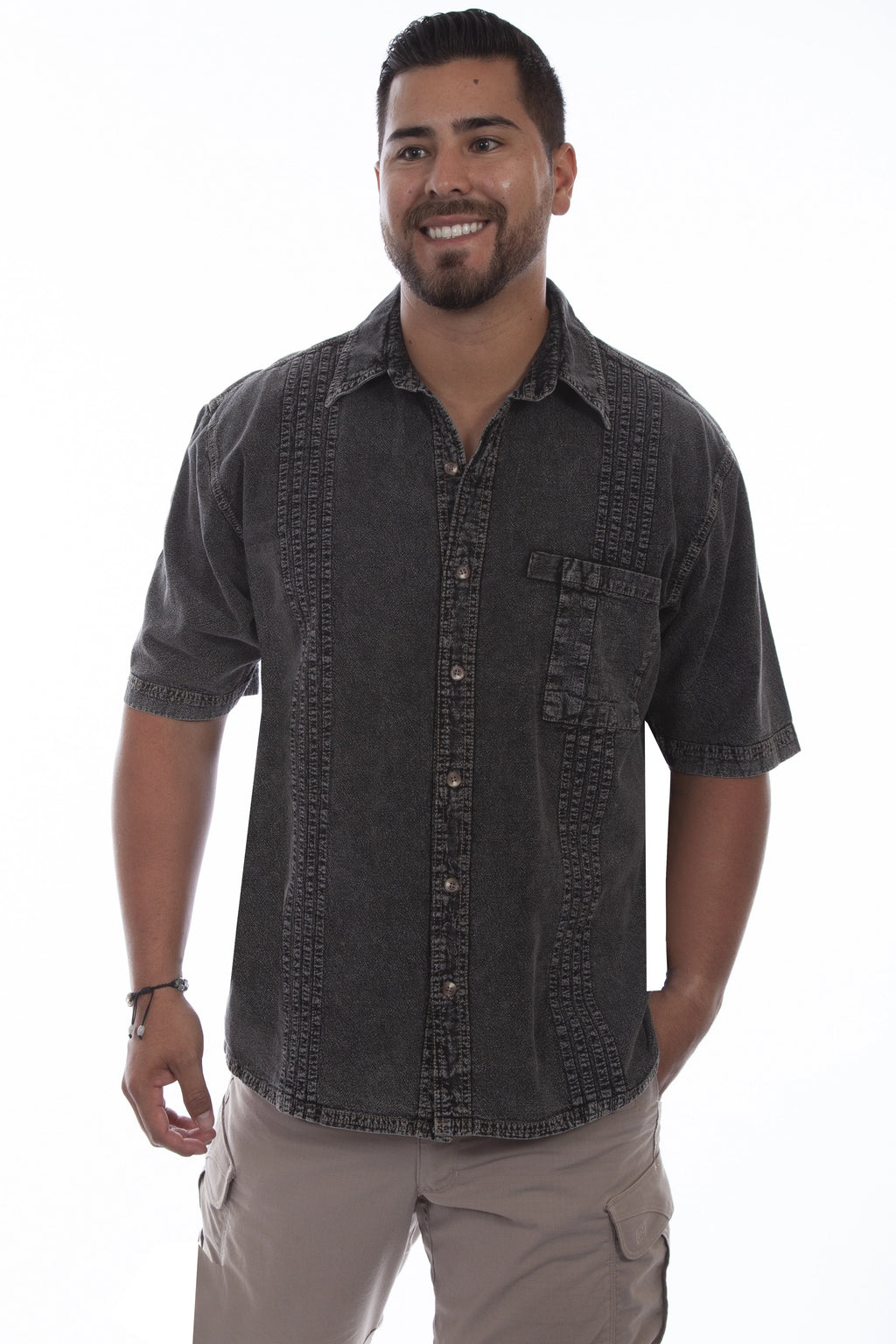 Scully Button Front (4800) - Men's Casual Shirt