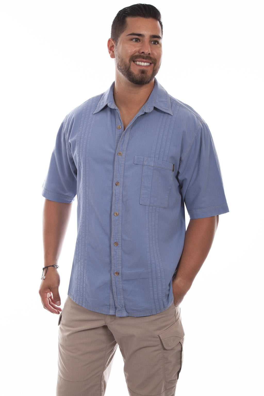 Scully Button Front (4800) - Men's Casual Shirt