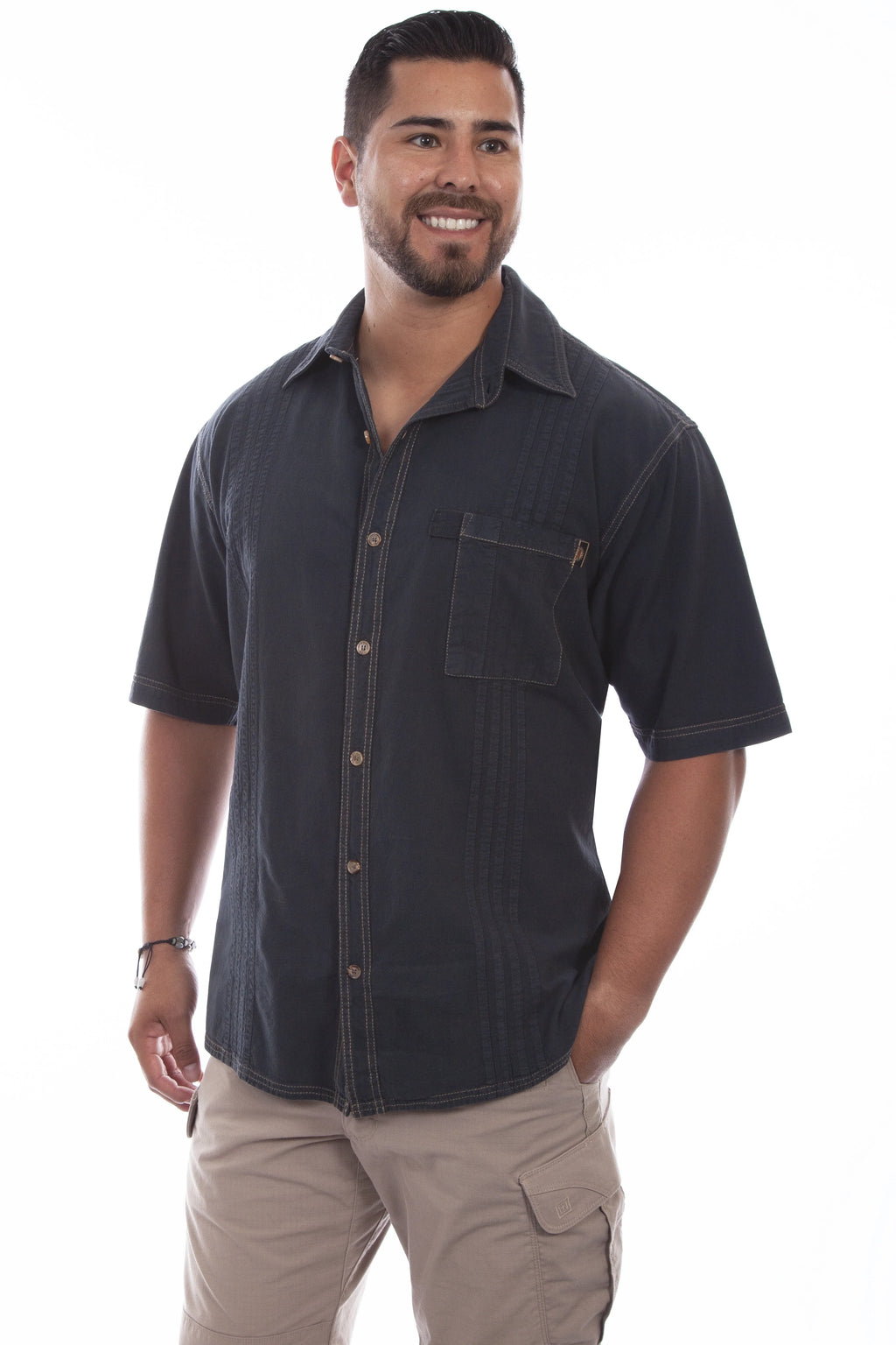 Scully Button Front (4800) - Men's Casual Shirt