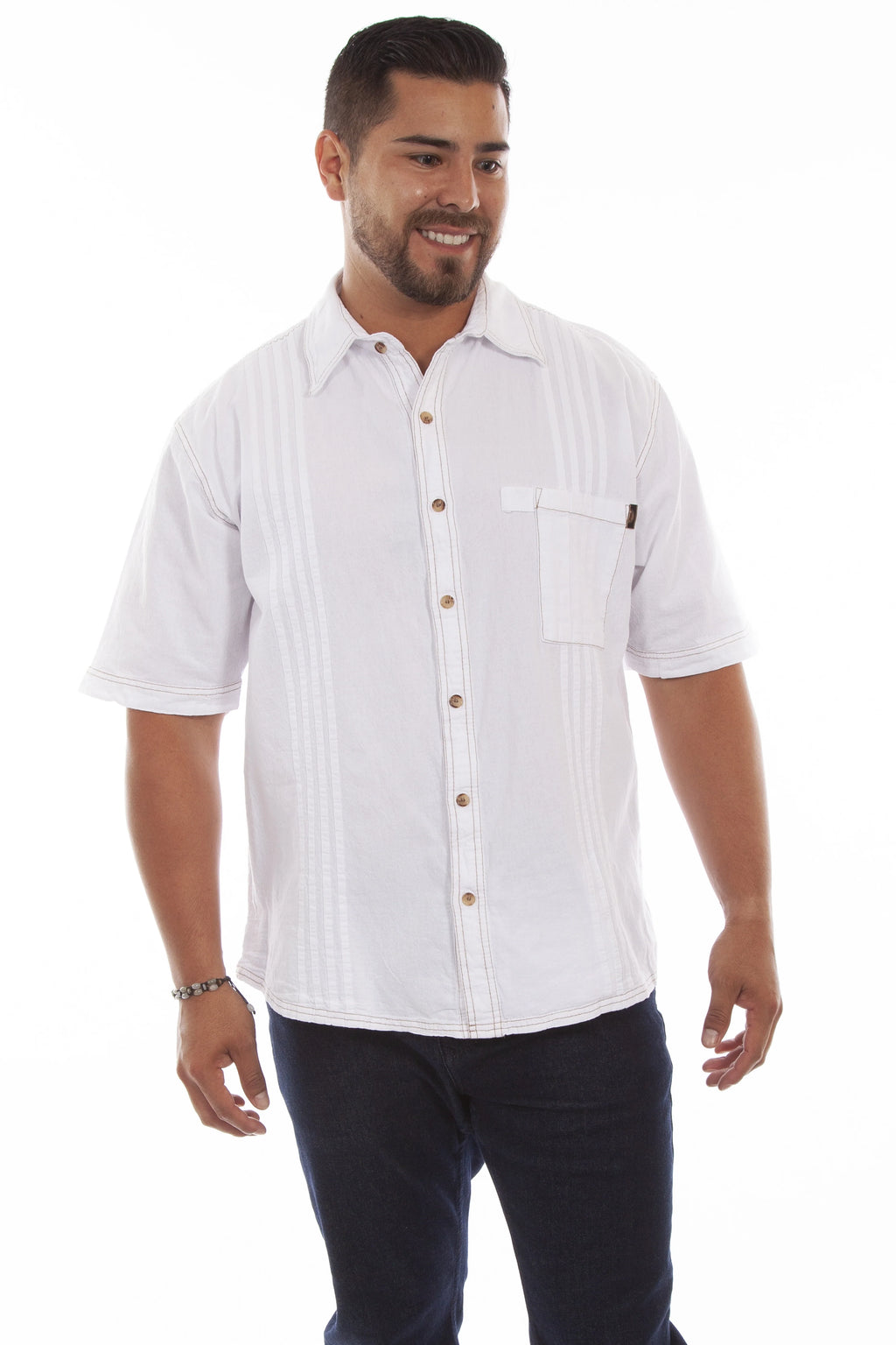 Scully Button Front (4800) - Men's Casual Shirt