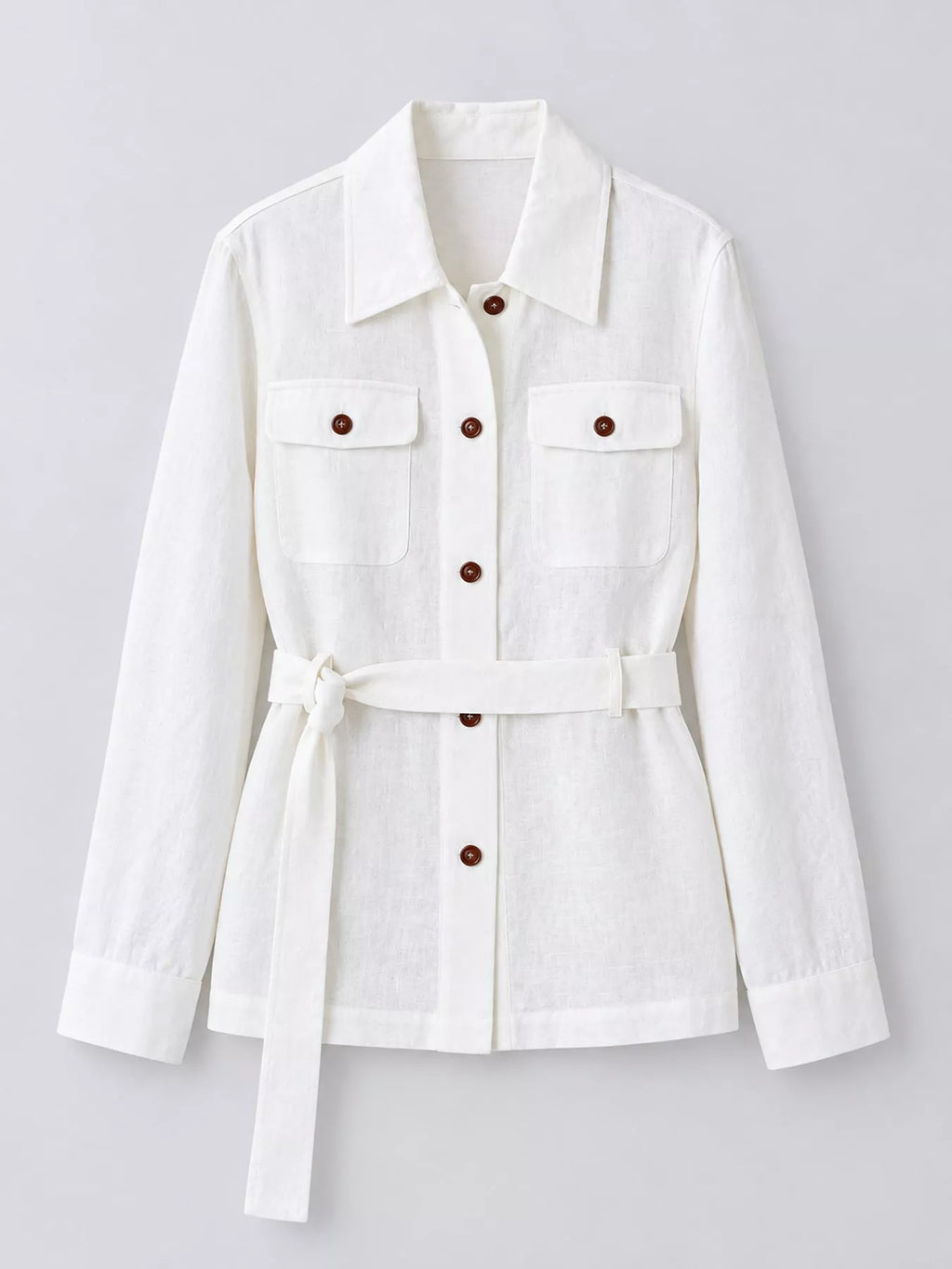 Button Up Long Sleeve Shacket