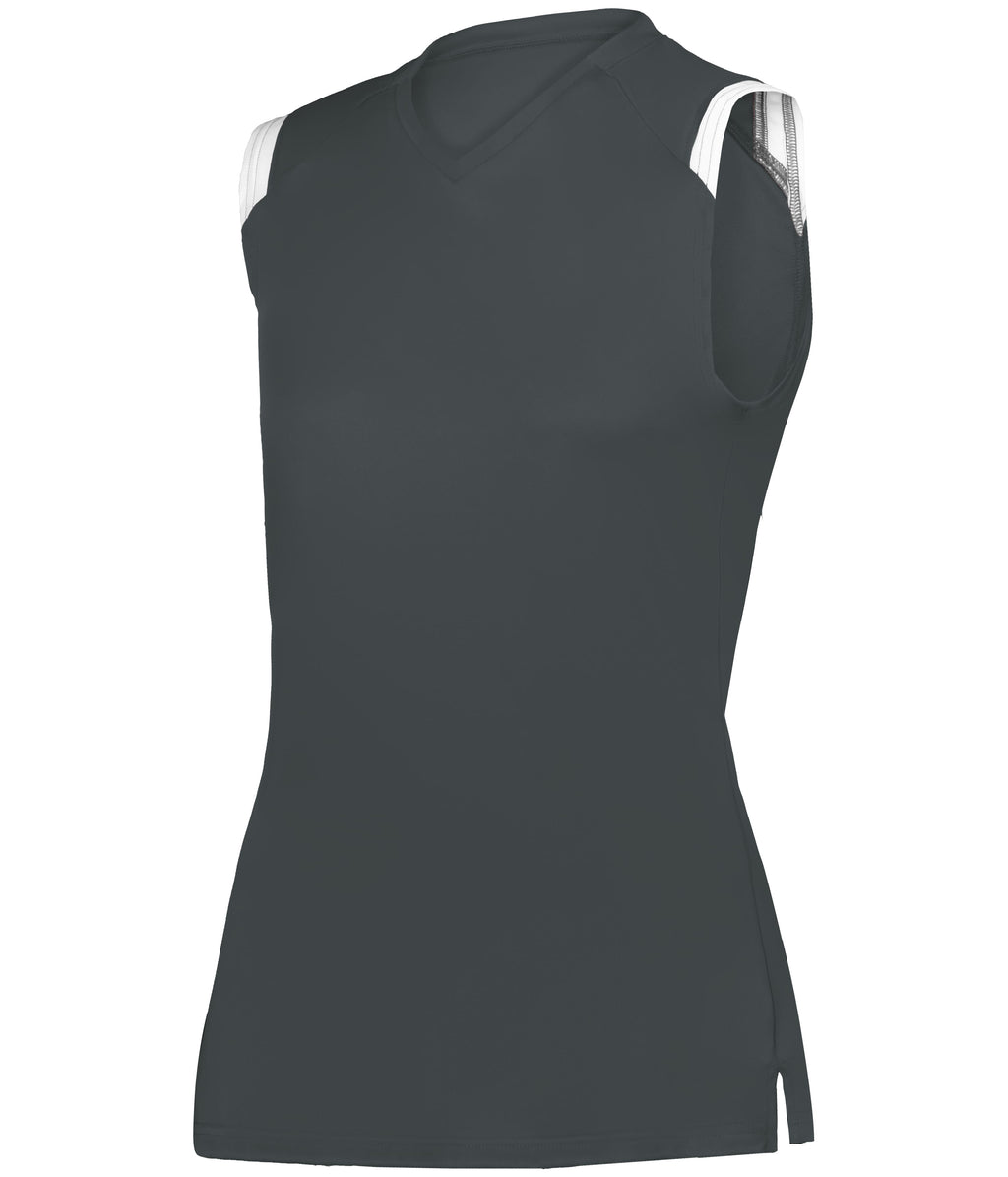 WOMEN'S ON THE RISE SLEEVELESS SOFTBALL JERSEY - MOISTURE-WICKING