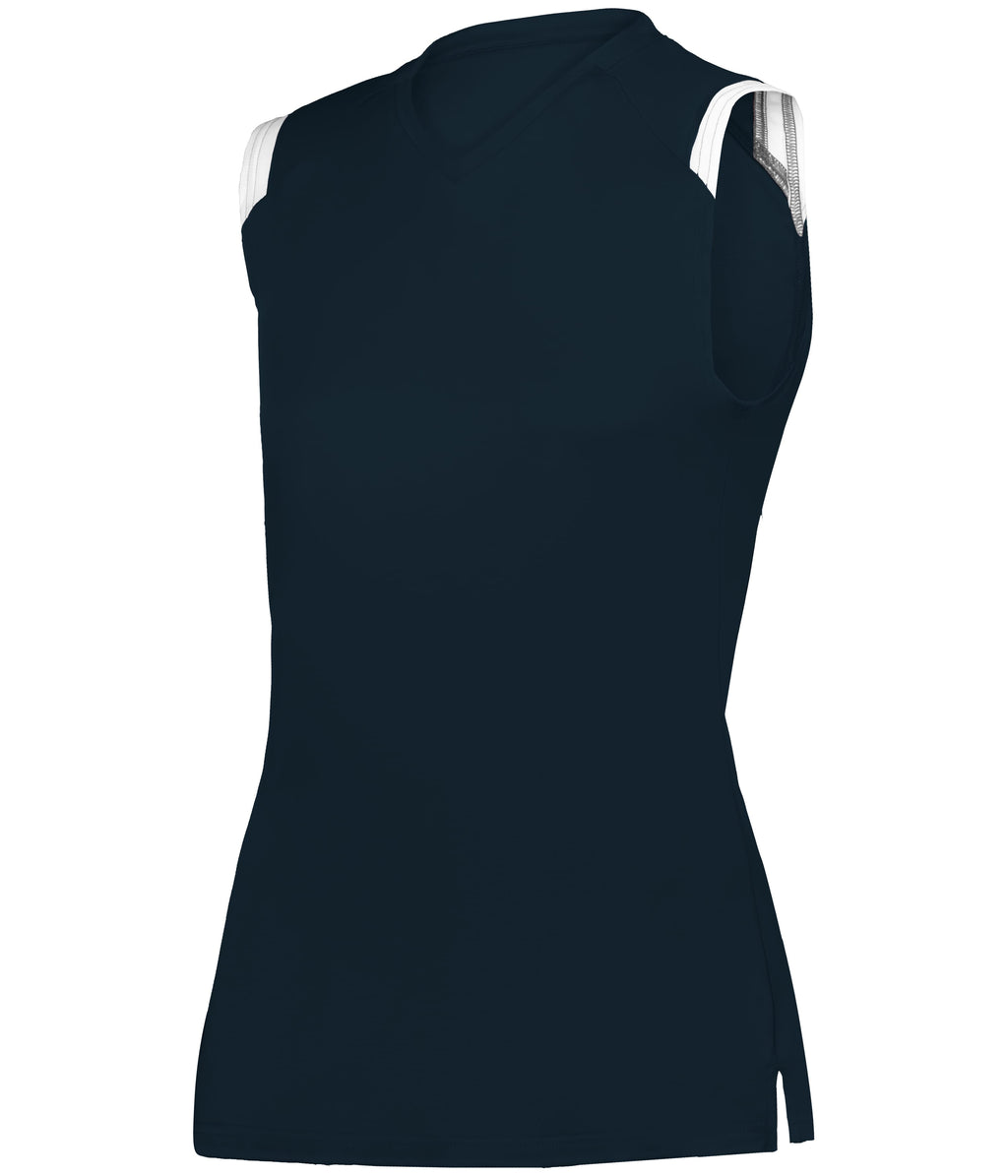 WOMEN'S ON THE RISE SLEEVELESS SOFTBALL JERSEY - MOISTURE-WICKING