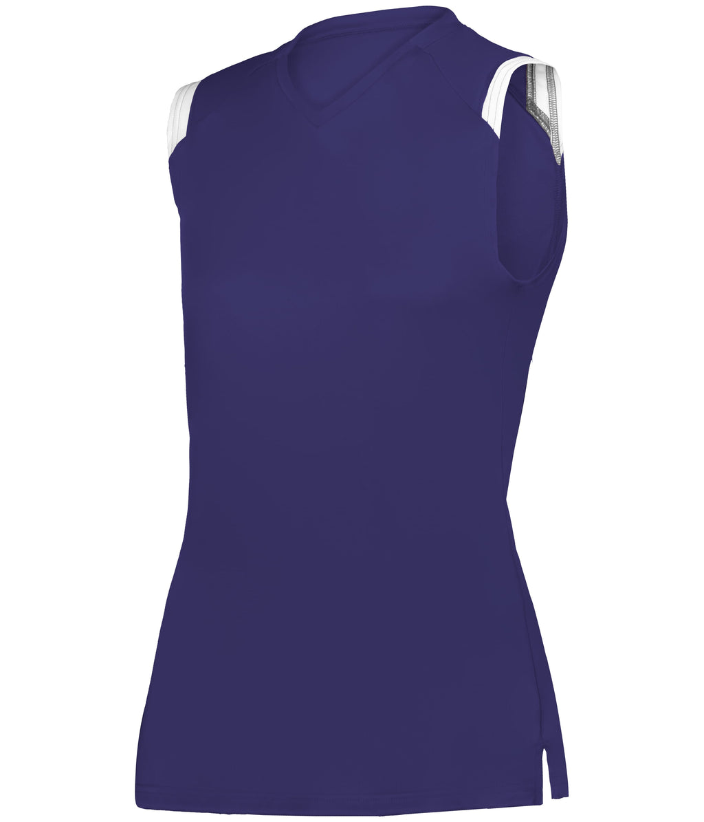 WOMEN'S ON THE RISE SLEEVELESS SOFTBALL JERSEY - MOISTURE-WICKING
