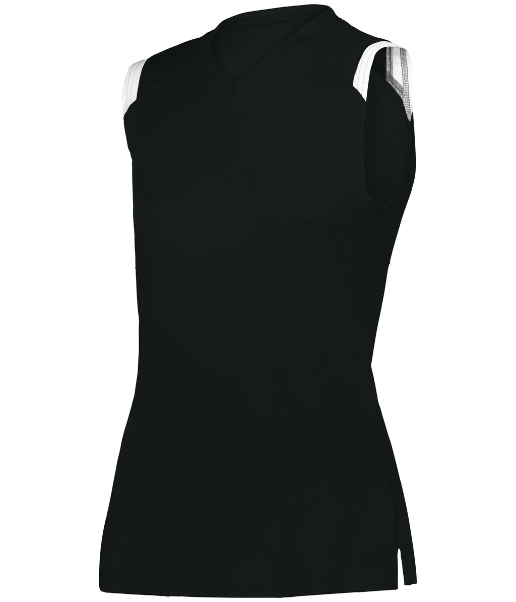 WOMEN'S ON THE RISE SLEEVELESS SOFTBALL JERSEY - MOISTURE-WICKING