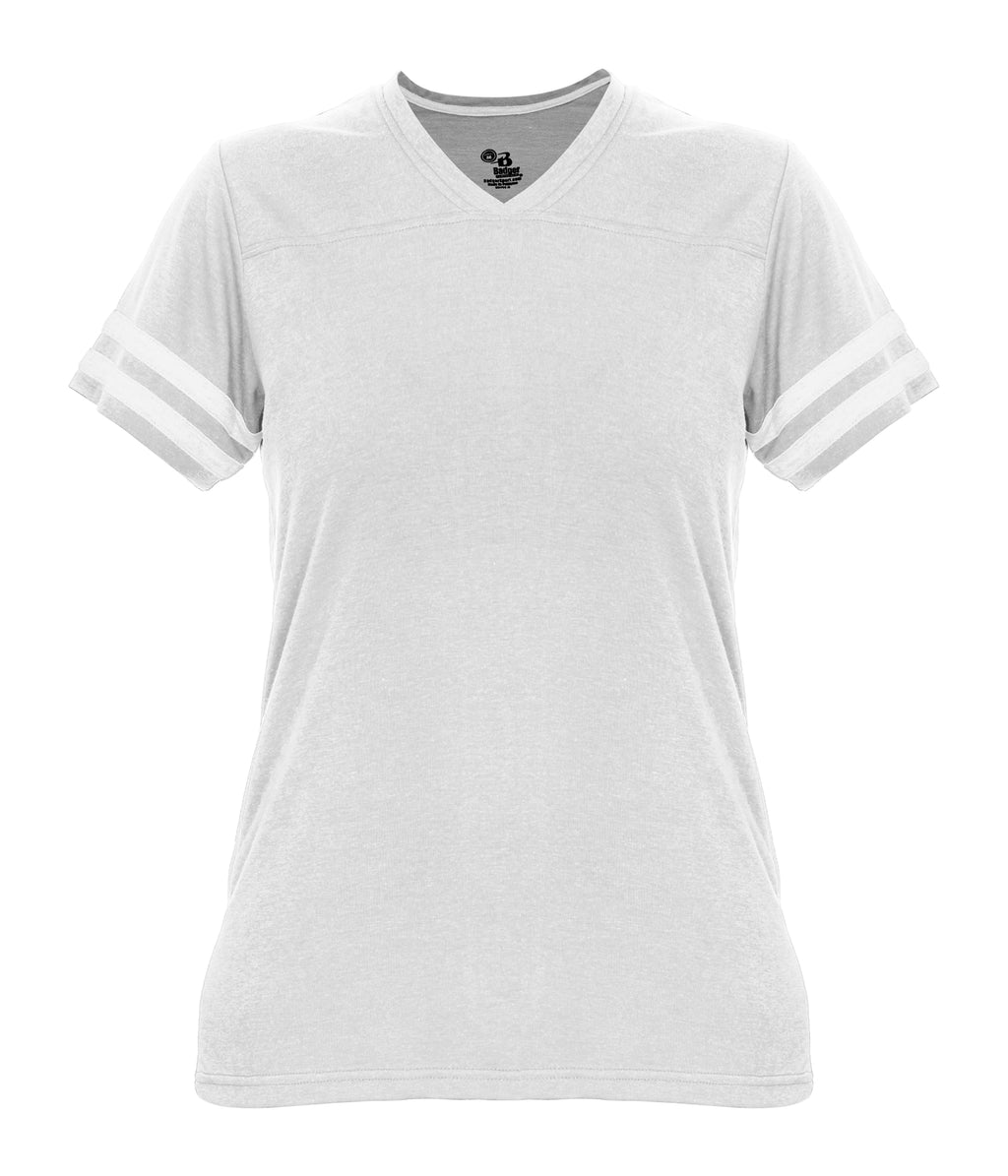 WOMEN'S TRI-BLEND FAN T-SHIRT - MOISTURE-WICKING PERFORMANCE