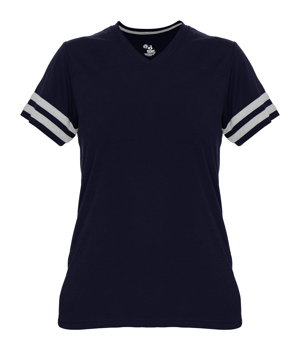 WOMEN'S TRI-BLEND FAN T-SHIRT - MOISTURE-WICKING PERFORMANCE