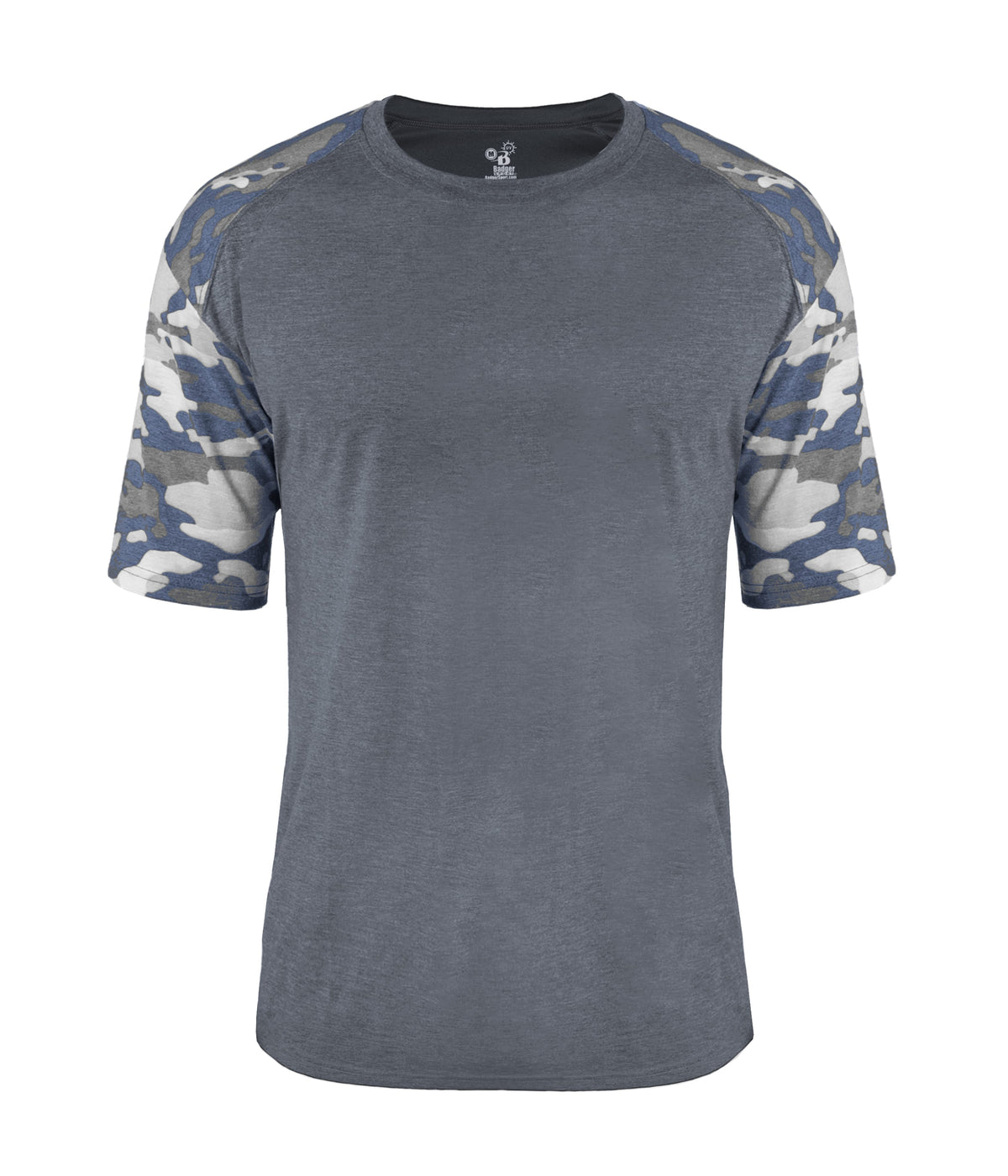 VINTAGE CAMO SPORT TRI-BLEND T - MOISTURE-WICKING PERFORMANCE