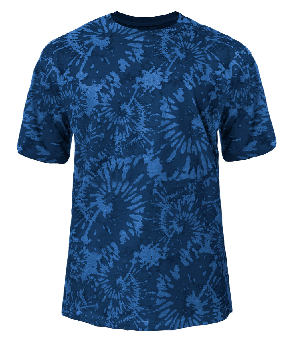 TIE-DYE TRI-BLEND T-SHIRT - MOISTURE-WICKING PERFORMANCE