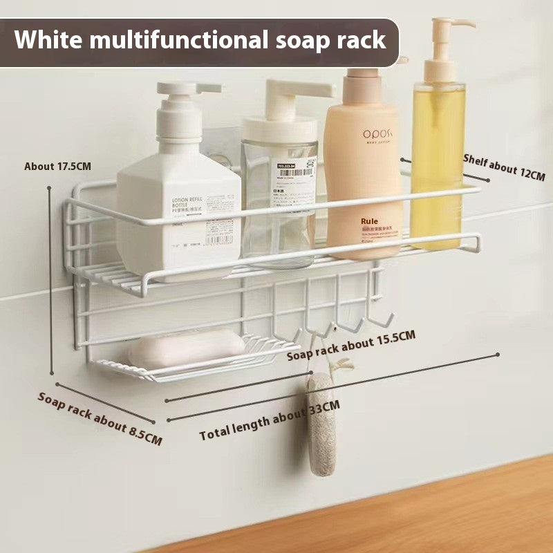 Punch-free Bathroom And Bathroom Storage Rack