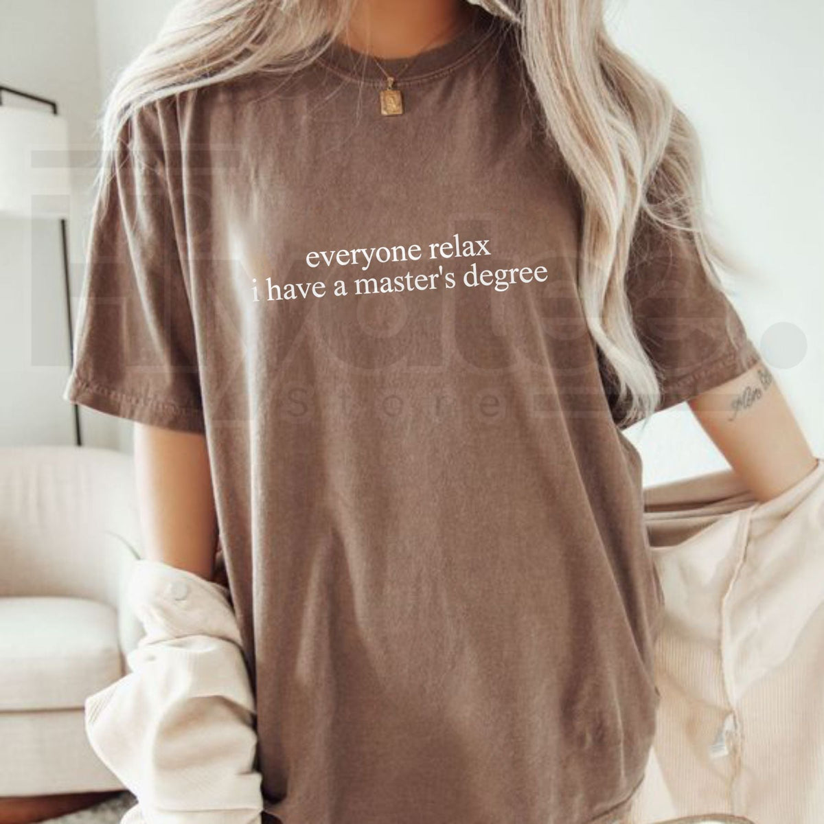 Funny Advanced Degree T-Shirt – Post-Grad Party & Grad School Humor Graphic Tee