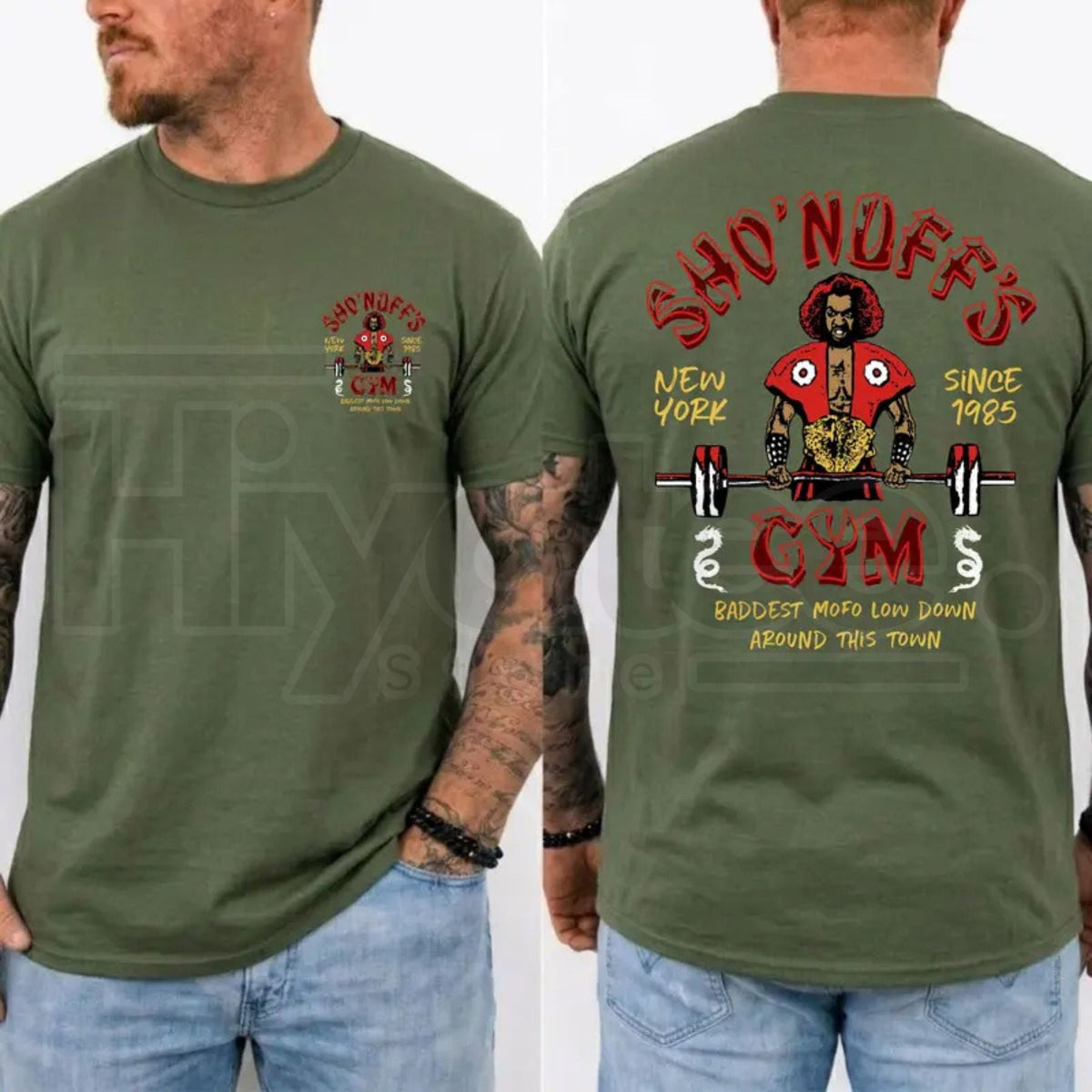 Sho'Nuff's Gym Vintage Martial Arts T-Shirt – Retro 80s Action Movie Streetwear Tee