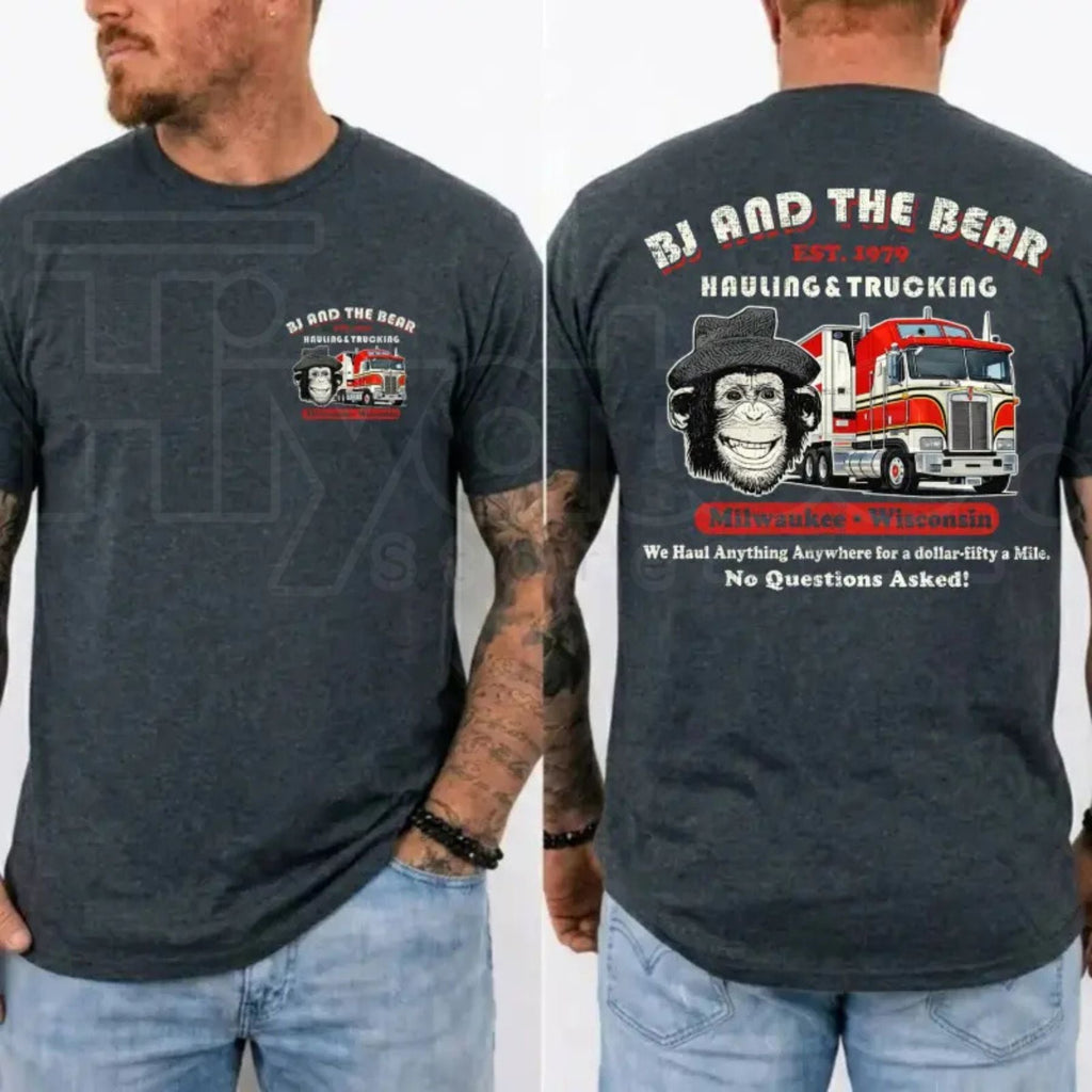 BJ and the Bear Hauling Trucking Ltd T-Shirt – Vintage 70s TV Show Graphic Tee