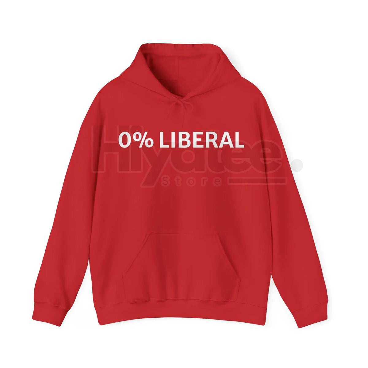 "0 Lib" Funny Christmas Hoodie – Conservative Dad Gift