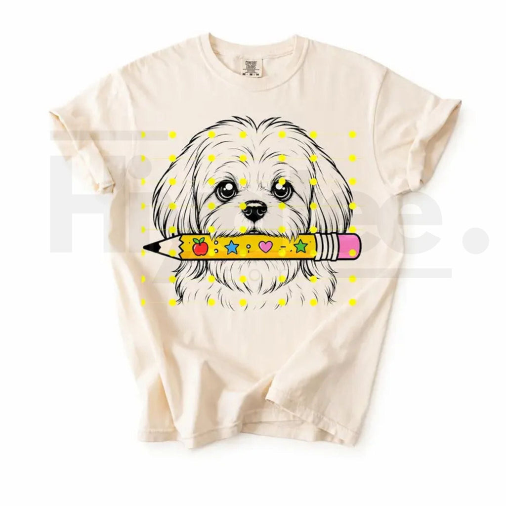 Comfort Colors 50+ Dog Breeds Back to School Teacher T-Shirt