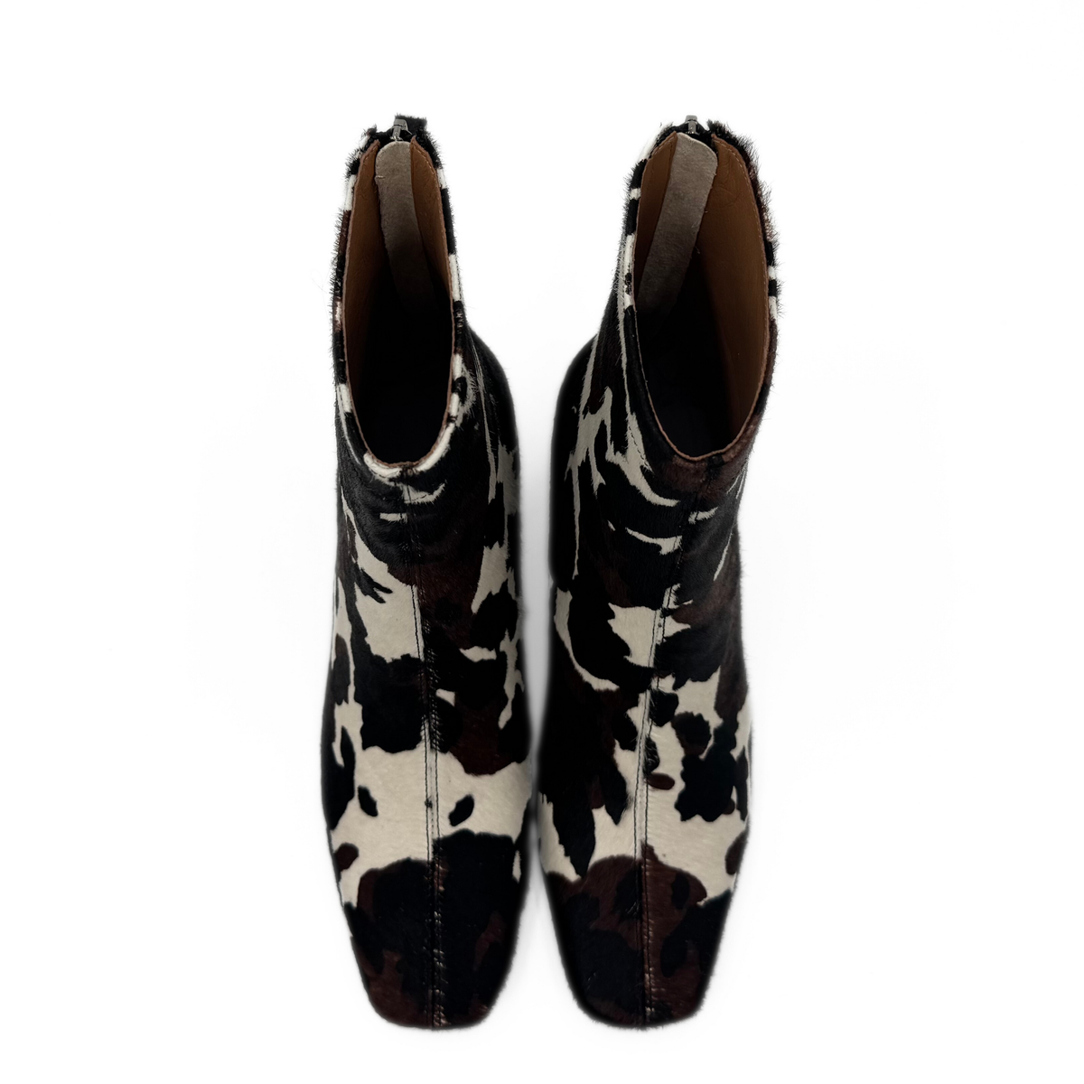 Harlow Cow Hair Booties