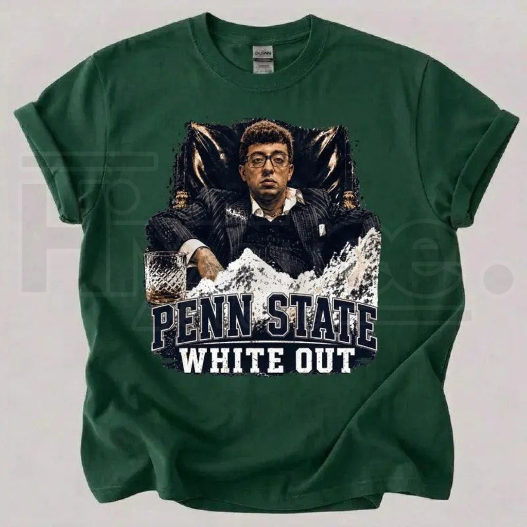 Penn State White Out T-Shirt – Nittany Lions Game Day Fan Tee