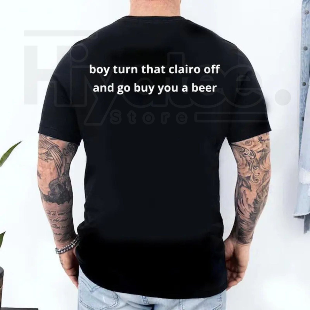 Funny Clairo Meme T-Shirt – Boy Turn That Clairo Off Indie Alternative Tee